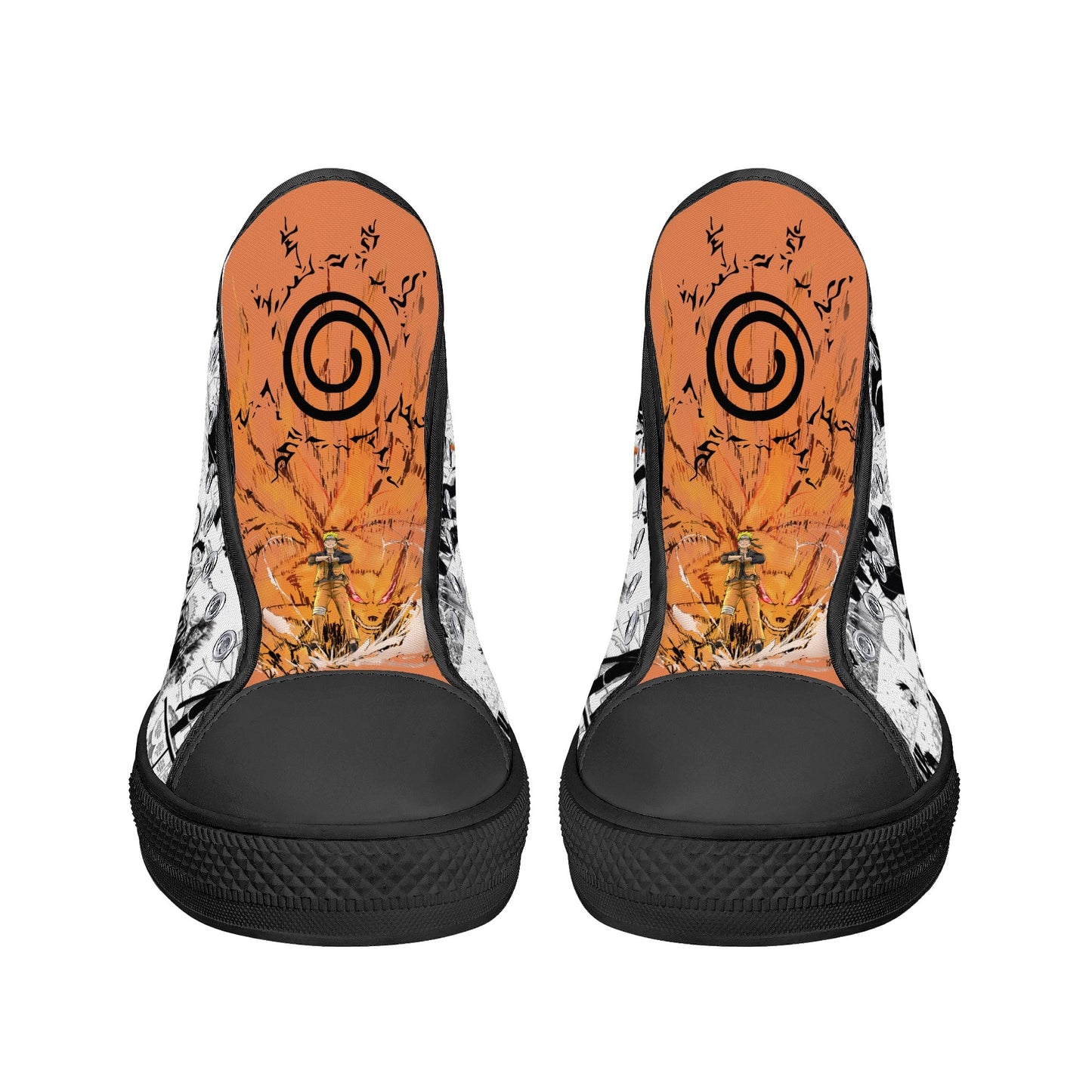 Stand out with the Ninja Anime Mens High Top Canvas Shoes available at Hey Nugget. Grab yours today!