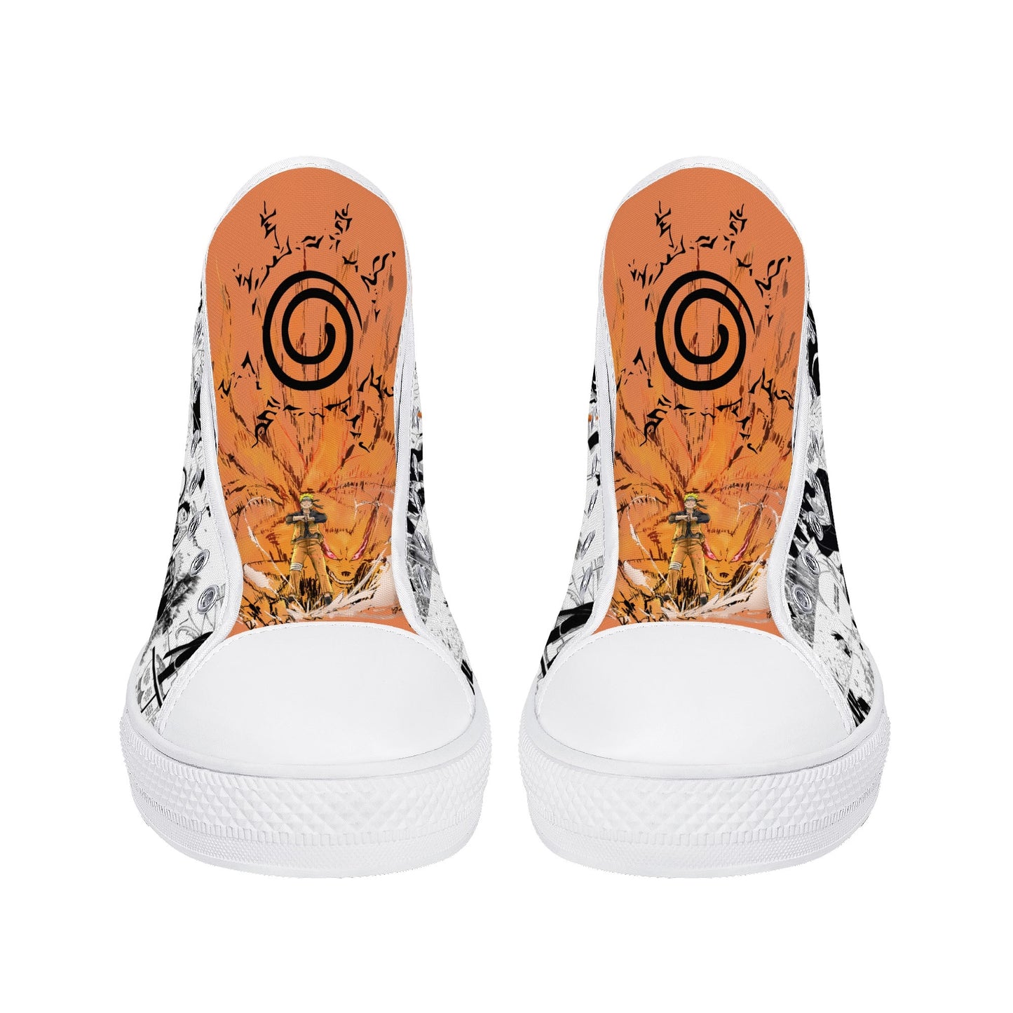 Stand out with the Ninja Anime Mens High Top Canvas Shoes available at Hey Nugget. Grab yours today!