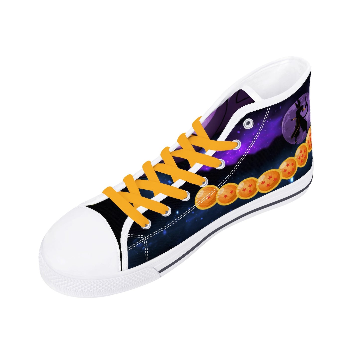 Stand out with the DBS Anime Womens High Top Canvas Shoes available at Hey Nugget. Grab yours today!