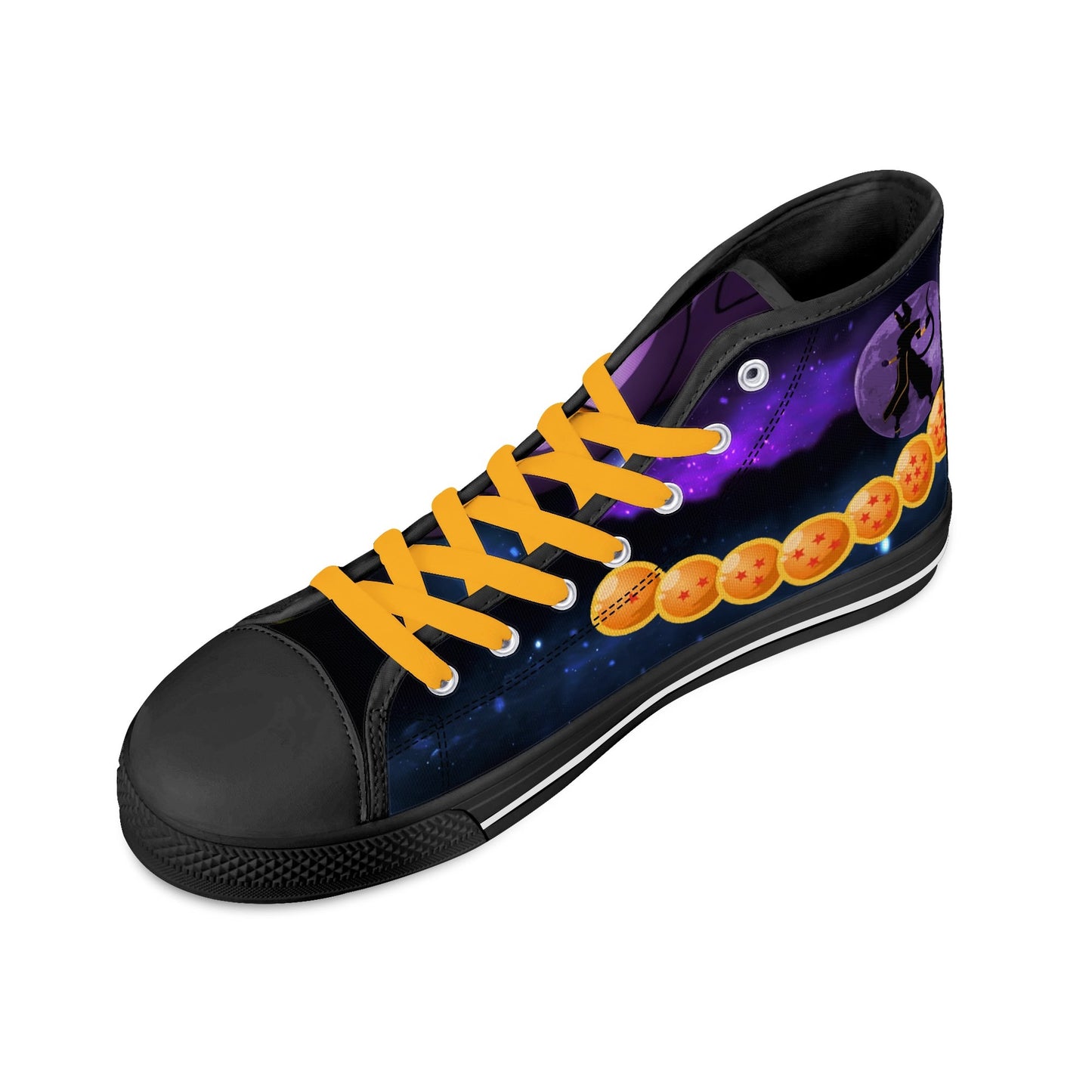 Stand out with the DBS Anime Womens High Top Canvas Shoes available at Hey Nugget. Grab yours today!