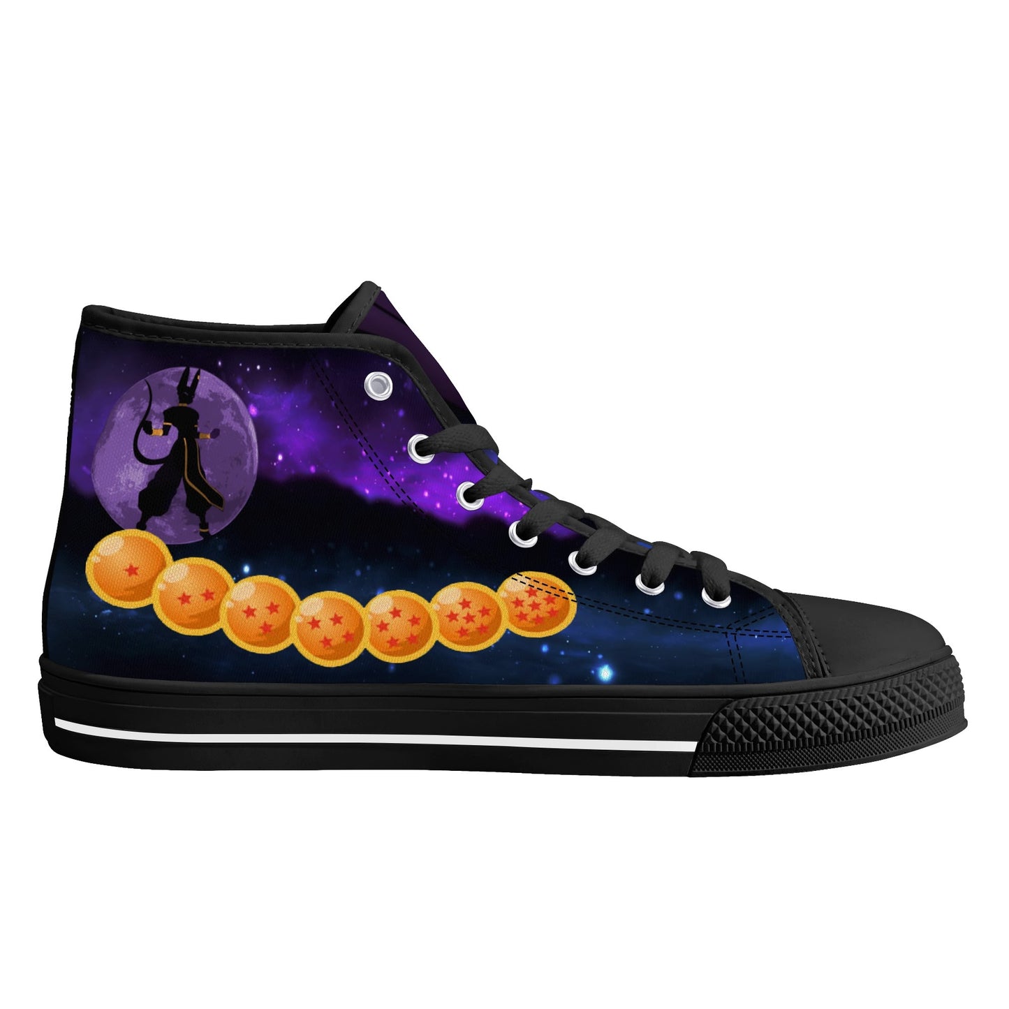 Stand out with the DBS Anime Mens High Top Canvas Shoes available at Hey Nugget. Grab yours today!