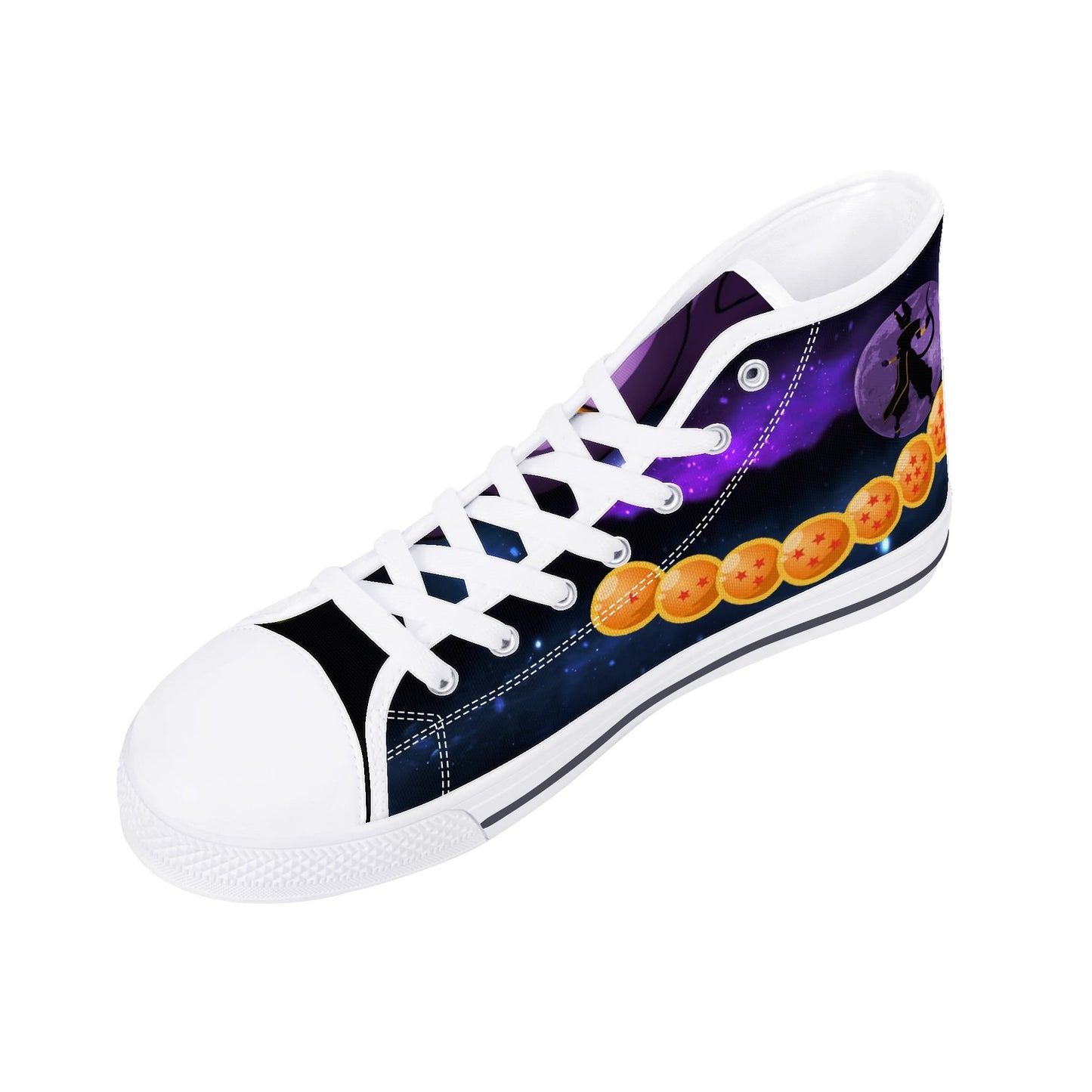 Stand out with the DBS Anime Mens High Top Canvas Shoes available at Hey Nugget. Grab yours today!