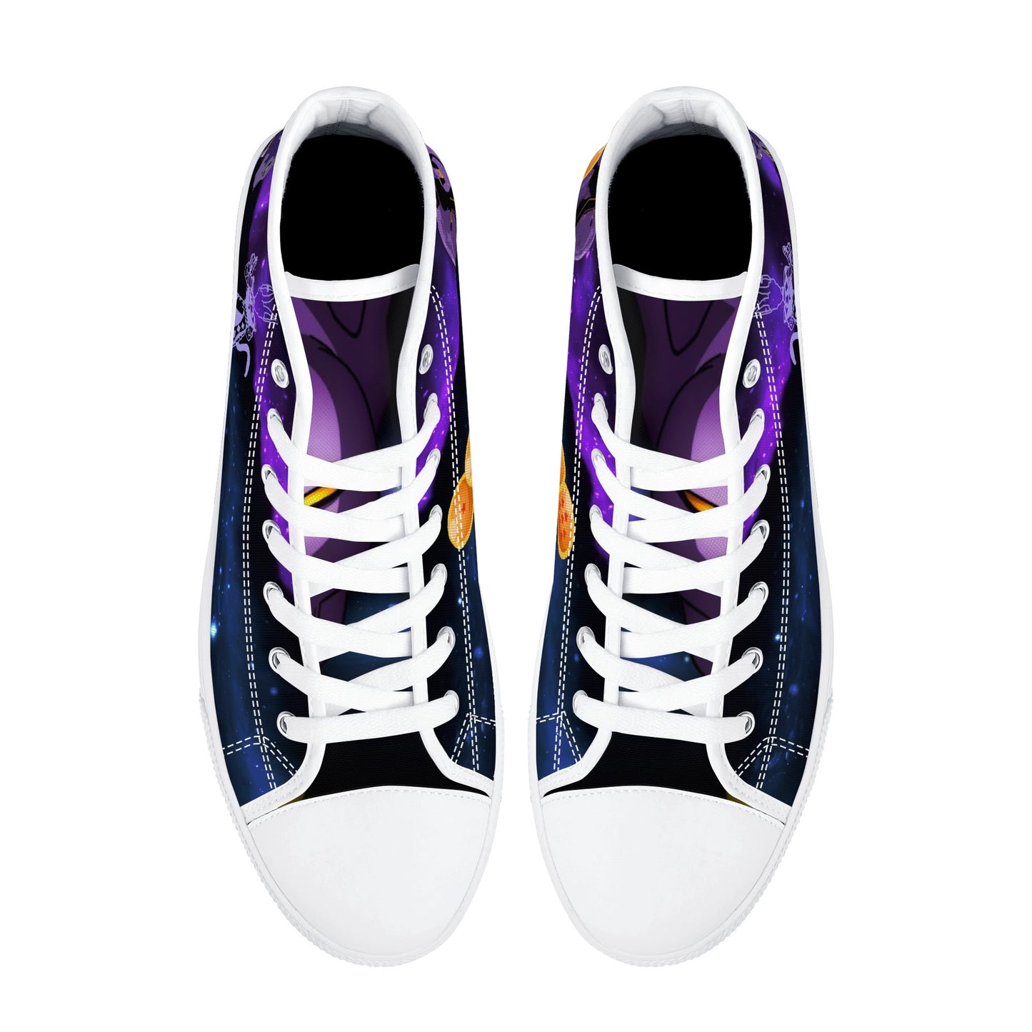 Stand out with the DBS Anime Mens High Top Canvas Shoes available at Hey Nugget. Grab yours today!