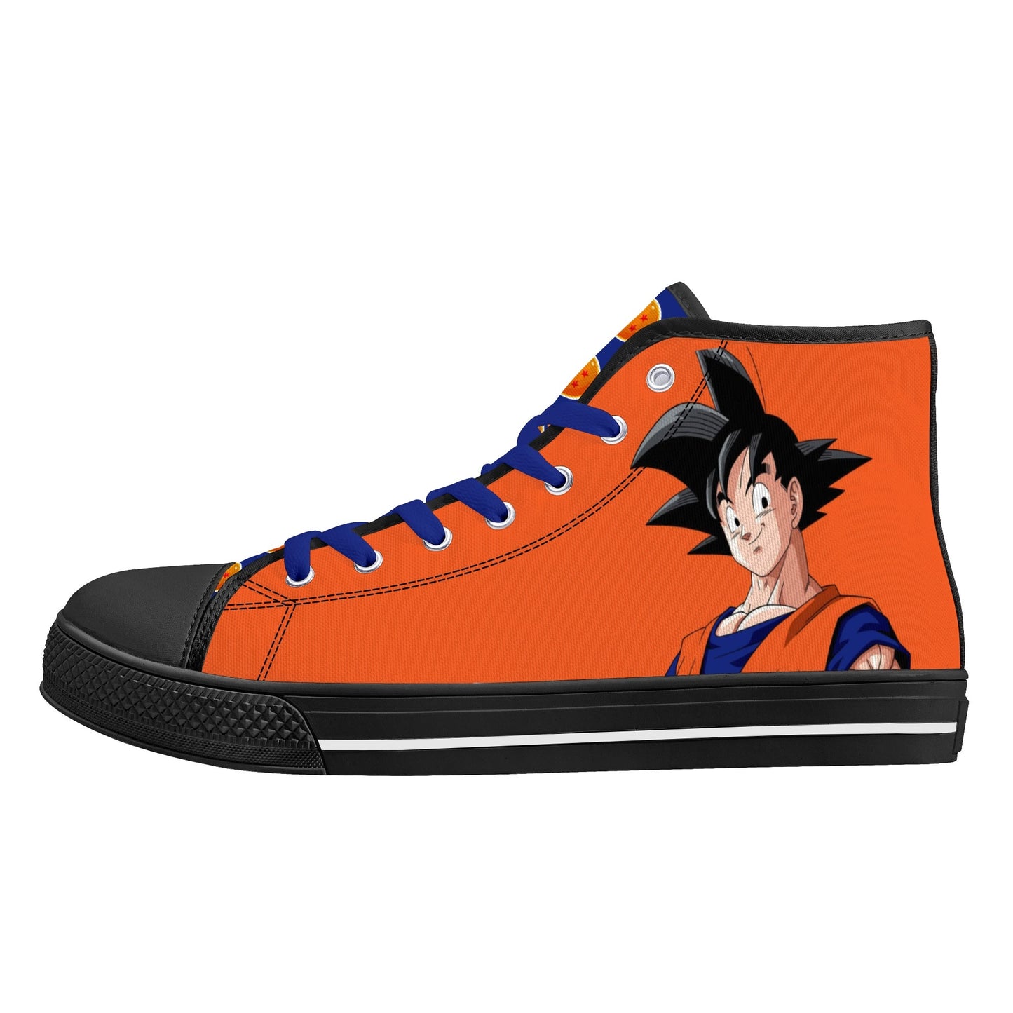 Stand out with the DBS Anime Mens High Top Canvas Shoes available at Hey Nugget. Grab yours today!