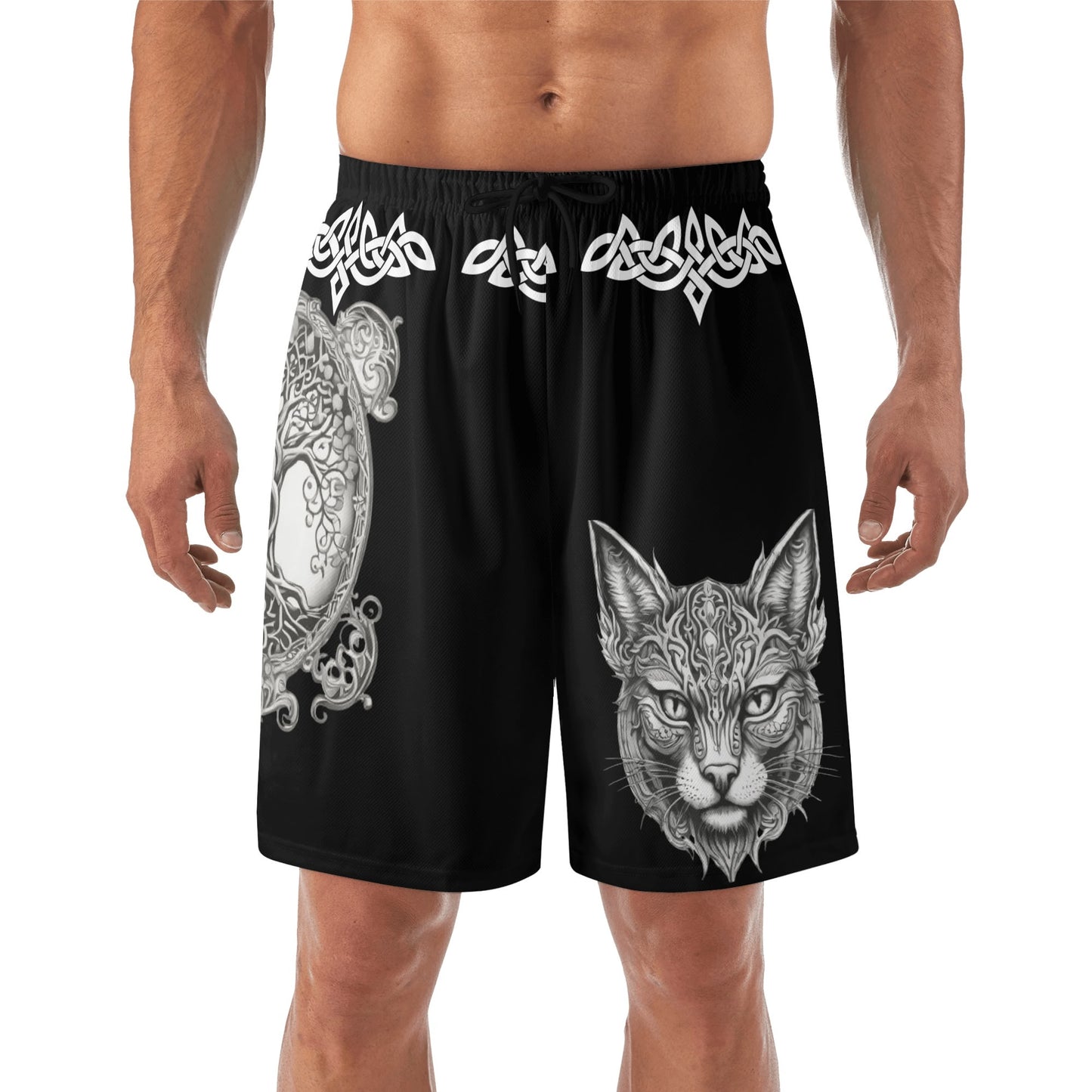 Stand out with the Nordic Kitty Lightweight Beach Shorts available at Hey Nugget. Grab yours today!