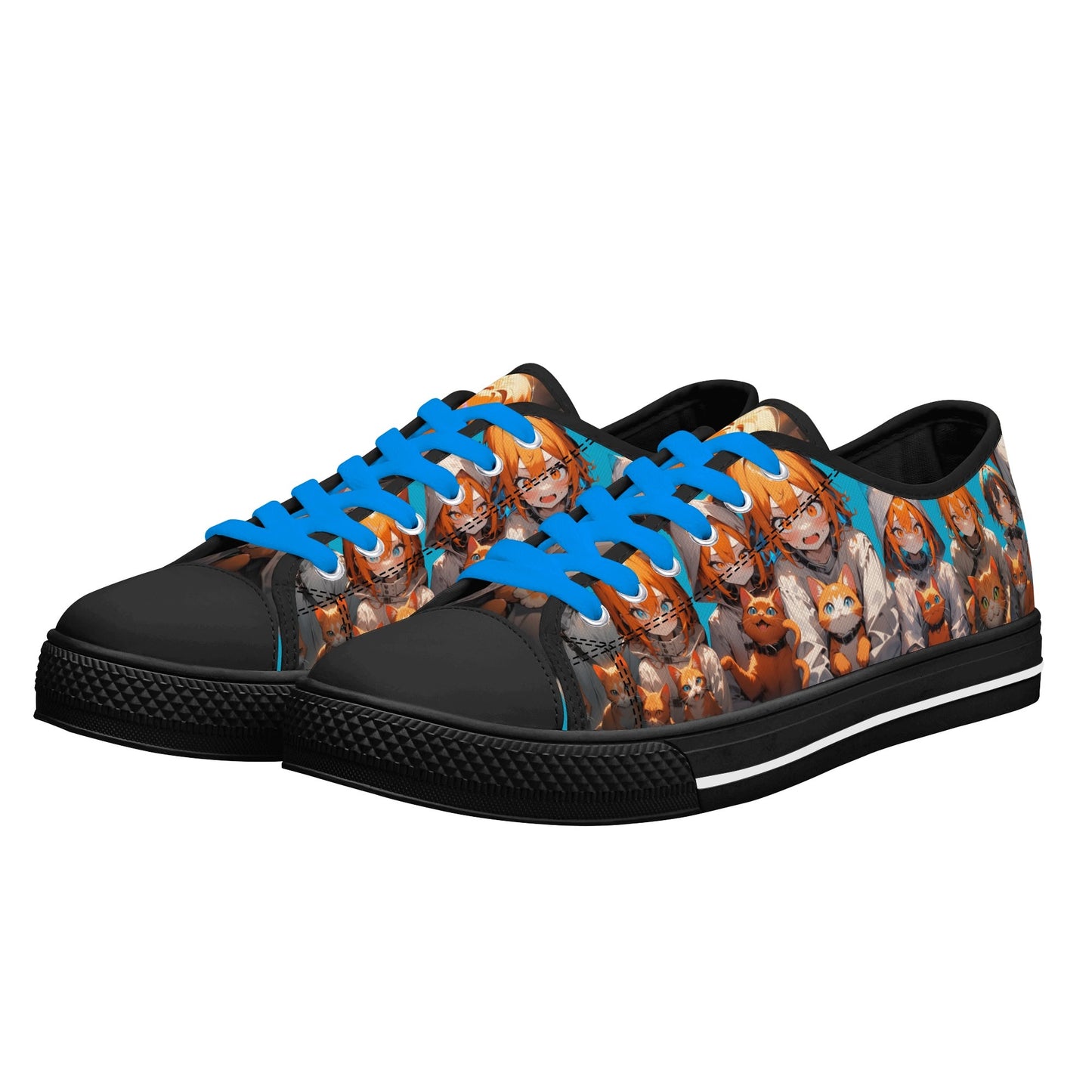 Stand out with the Crazy Cat Lady Mens Low Top available at Hey Nugget. Grab yours today!