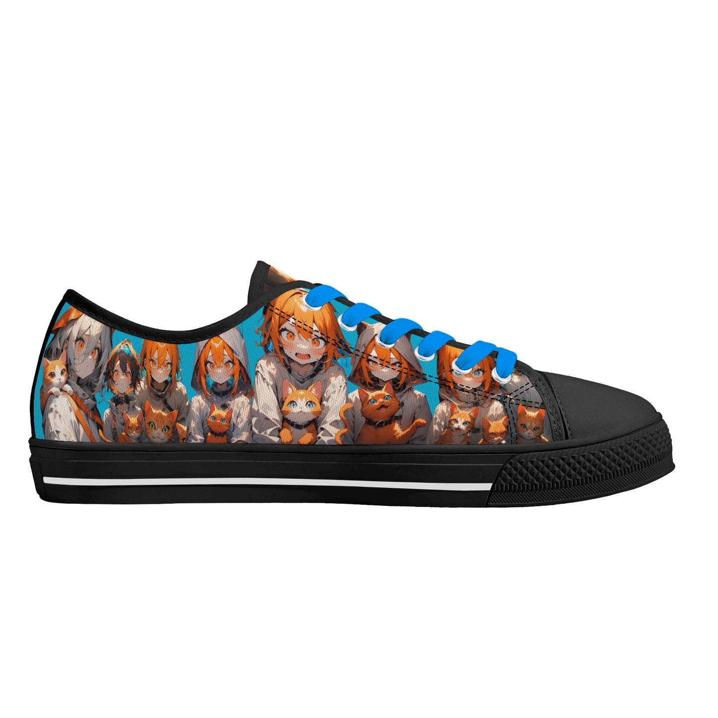 Stand out with the Crazy Cat Lady Mens Low Top available at Hey Nugget. Grab yours today!