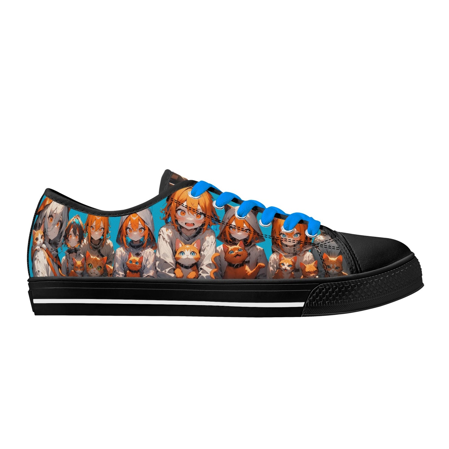 Stand out with the Crazy Cat Lady Mens Low Top available at Hey Nugget. Grab yours today!