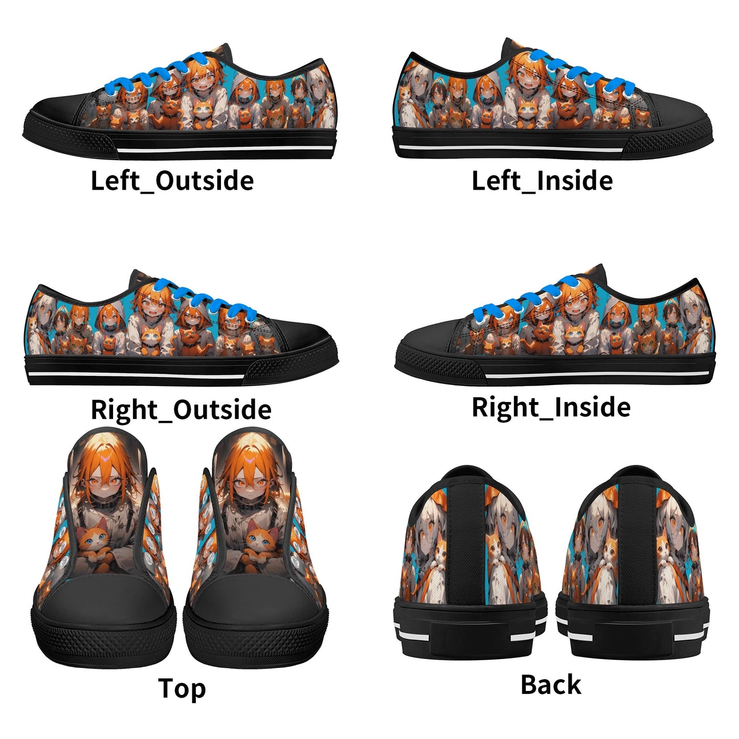 Stand out with the Crazy Cat Lady Mens Low Top available at Hey Nugget. Grab yours today!