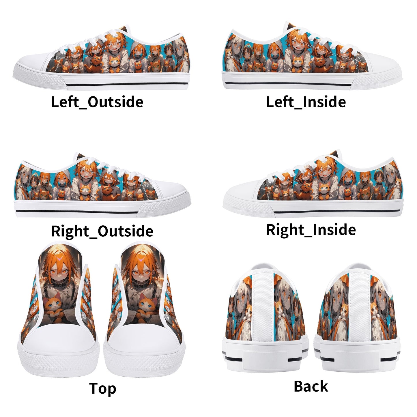 Stand out with the Crazy Cat Lady Mens Low Top available at Hey Nugget. Grab yours today!