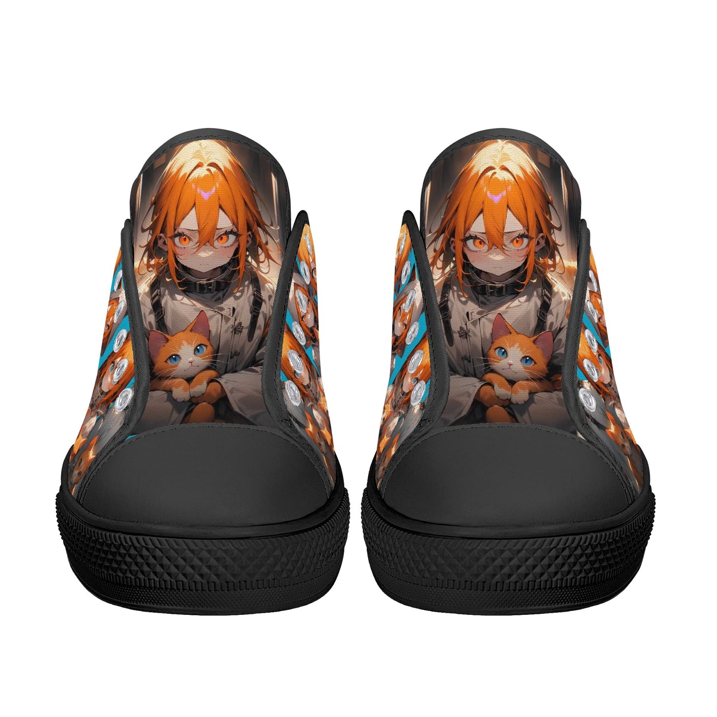 Stand out with the Crazy Cat Lady Mens Low Top available at Hey Nugget. Grab yours today!