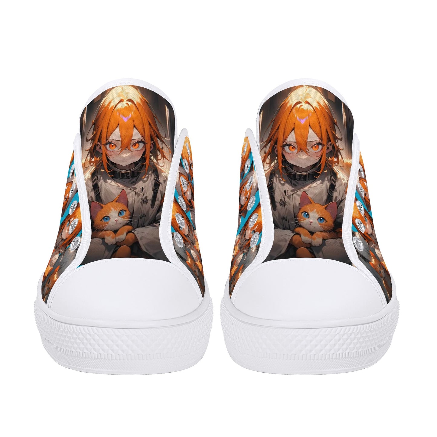 Stand out with the Crazy Cat Lady Mens Low Top available at Hey Nugget. Grab yours today!
