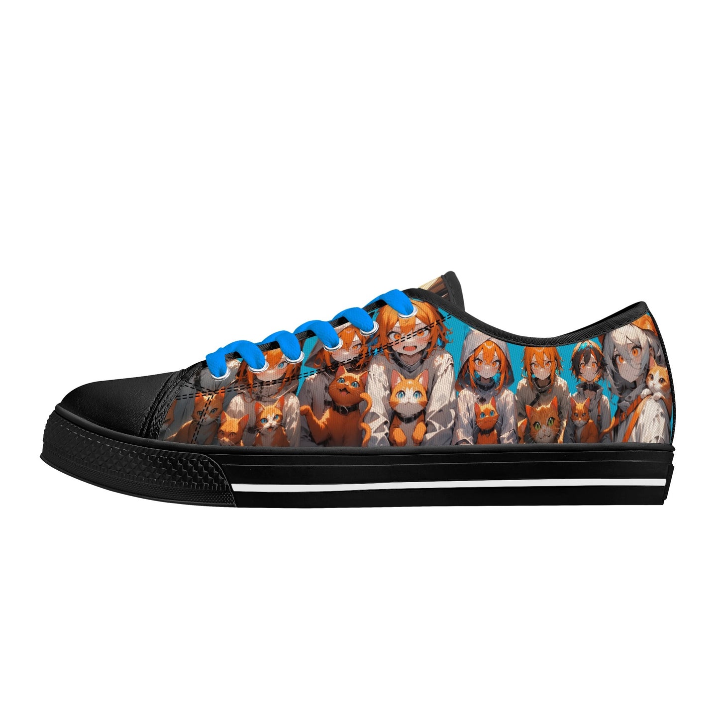 Stand out with the Crazy Cat Lady Mens Low Top available at Hey Nugget. Grab yours today!