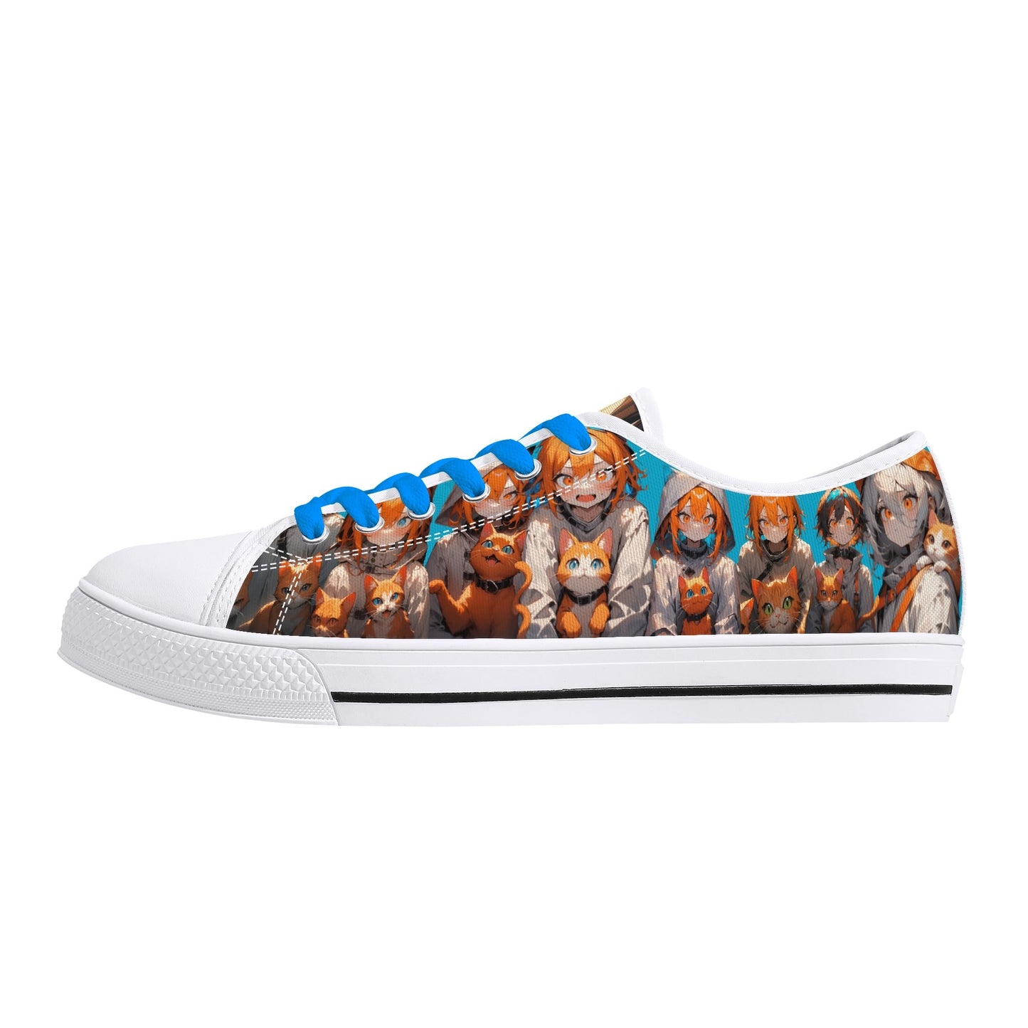 Stand out with the Crazy Cat Lady Womens Low Top available at Hey Nugget. Grab yours today!
