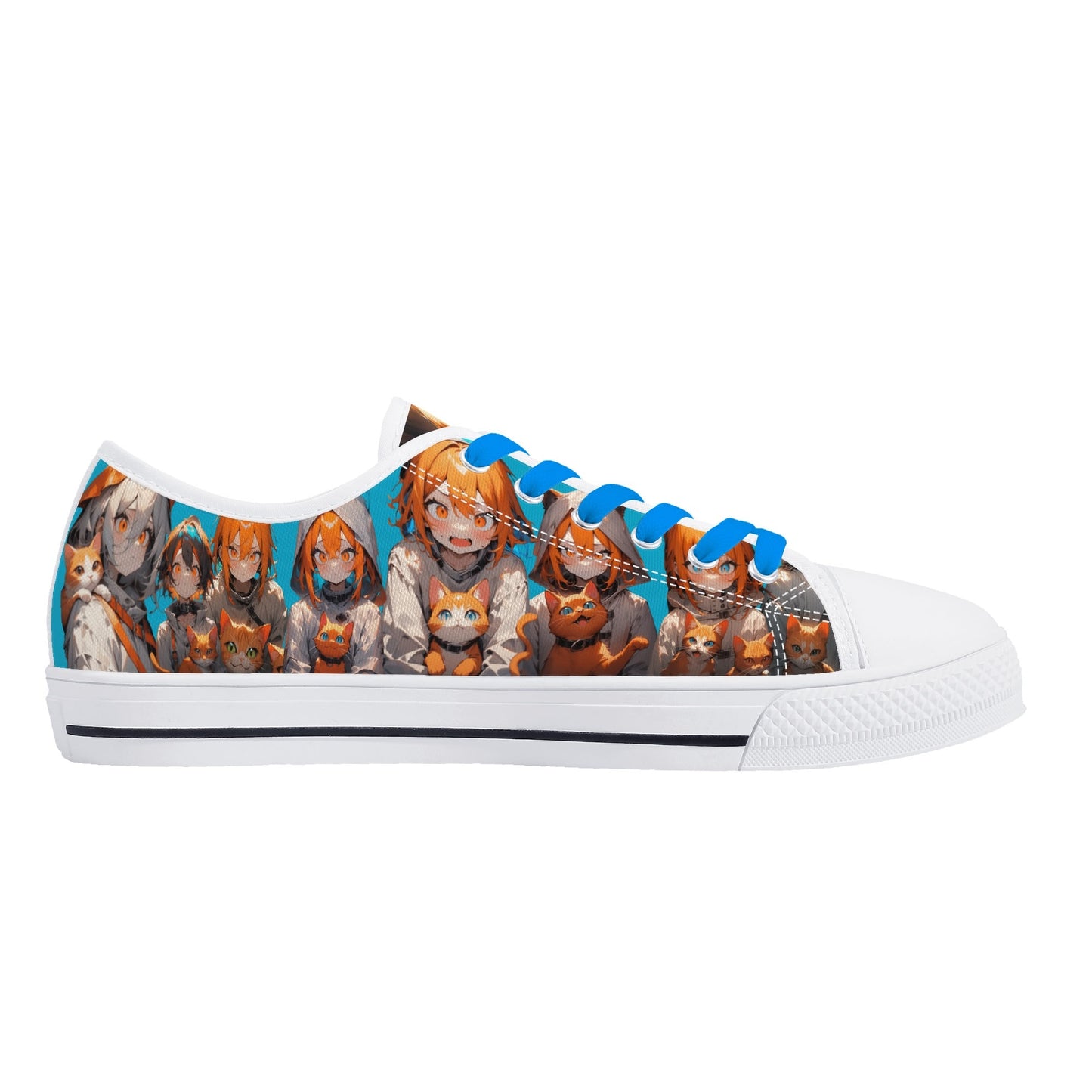 Stand out with the Crazy Cat Lady Womens Low Top available at Hey Nugget. Grab yours today!