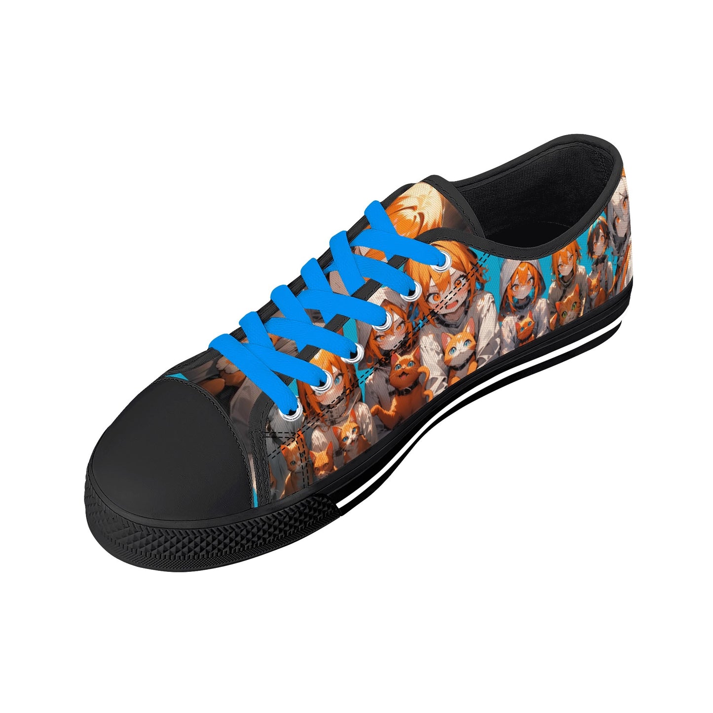 Stand out with the Crazy Cat Lady Womens Low Top available at Hey Nugget. Grab yours today!