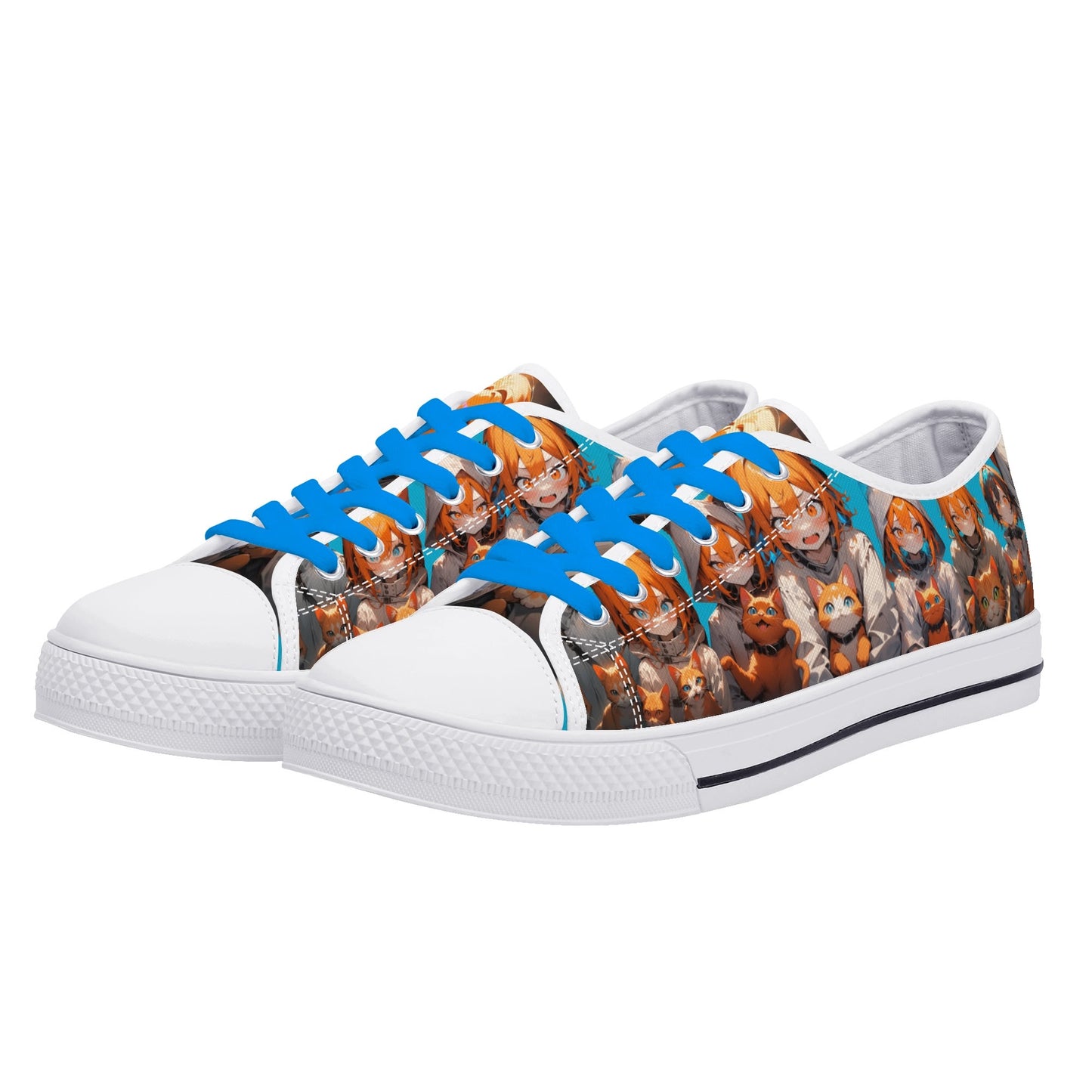 Stand out with the Crazy Cat Lady Womens Low Top available at Hey Nugget. Grab yours today!