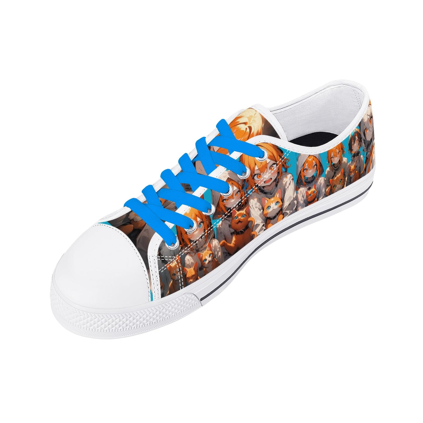 Stand out with the Crazy Cat Lady Womens Low Top available at Hey Nugget. Grab yours today!