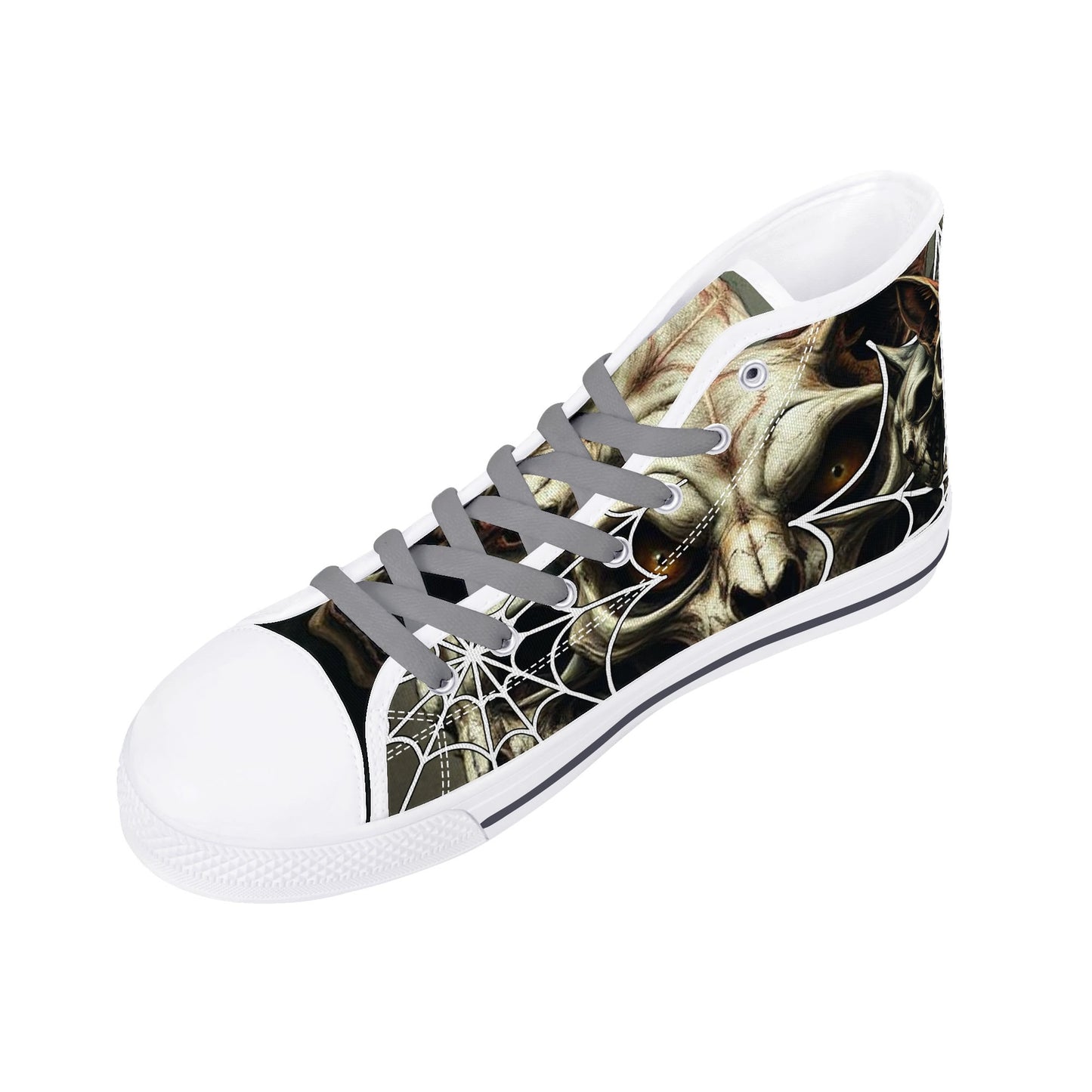 Stand out with the Meow All Evil Mens High Top Canvas Shoes available at Hey Nugget. Grab yours today!