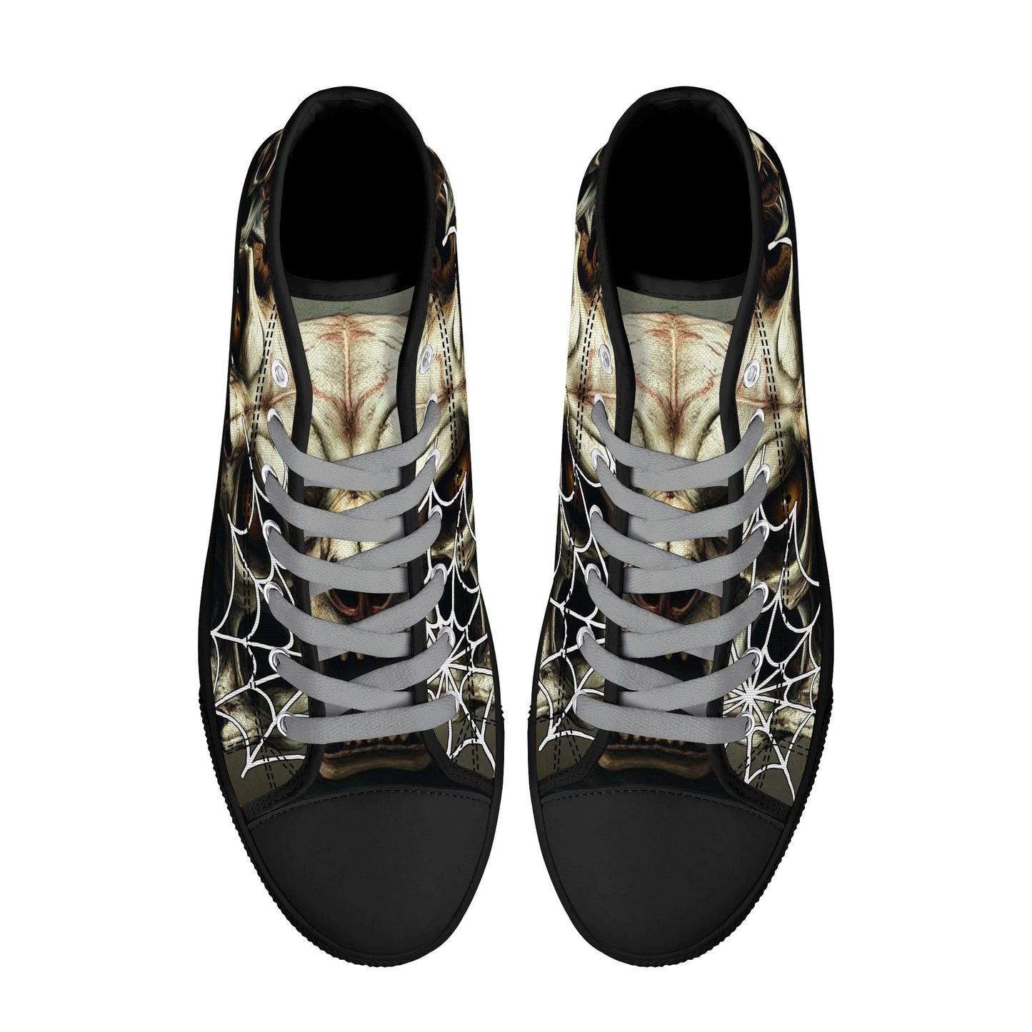 Stand out with the Meow All Evil Mens High Top Canvas Shoes available at Hey Nugget. Grab yours today!