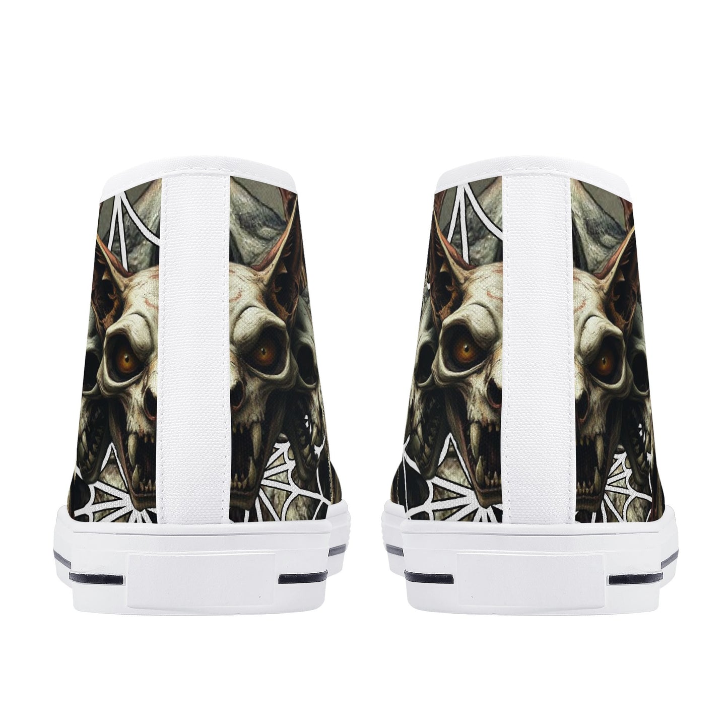 Stand out with the Meow All Evil Mens High Top Canvas Shoes available at Hey Nugget. Grab yours today!