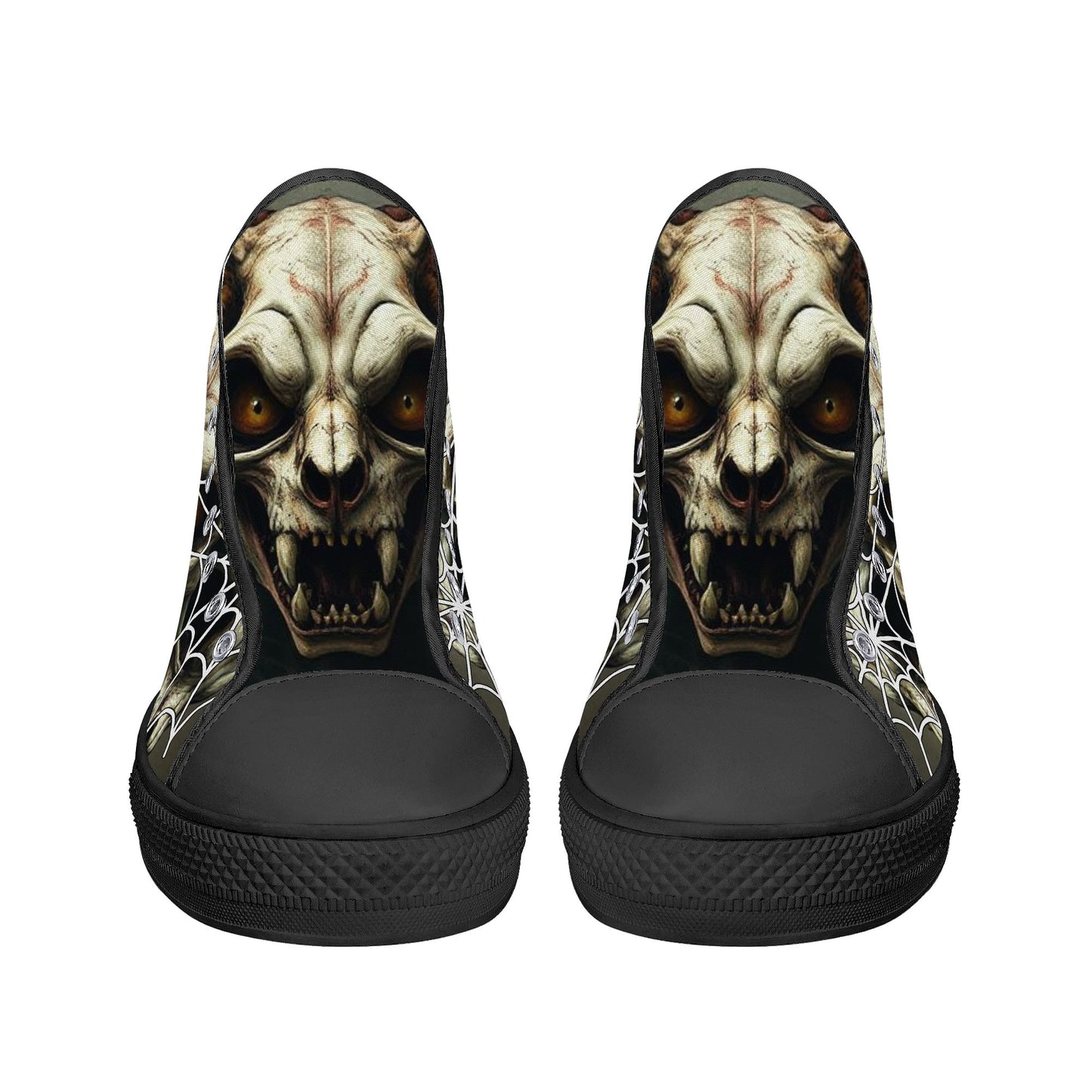 Stand out with the Meow All Evil Mens High Top Canvas Shoes available at Hey Nugget. Grab yours today!