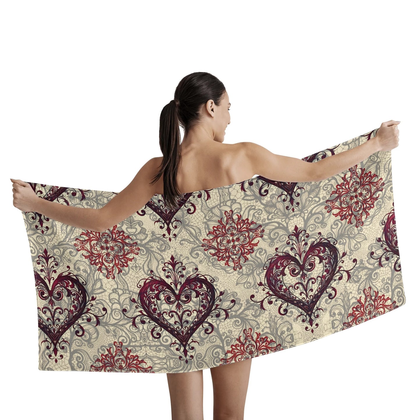 Stand out with the King of Hearts Soft Towel available at Hey Nugget. Grab yours today!
