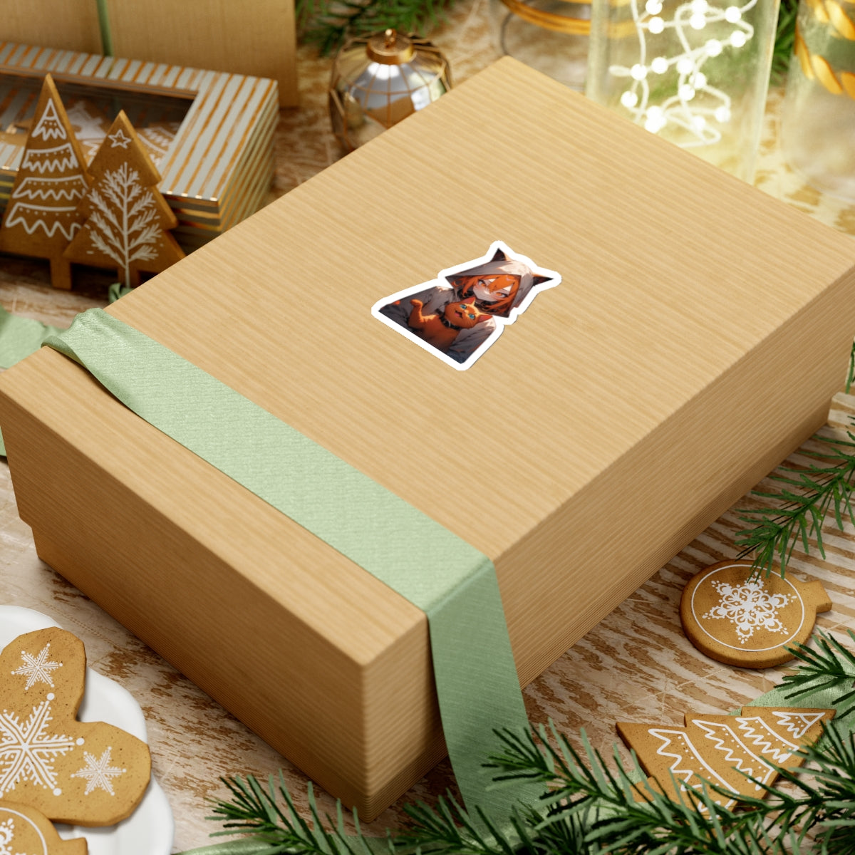 Stand out with the Crazy Cat Stickers available at Hey Nugget. Grab yours today!