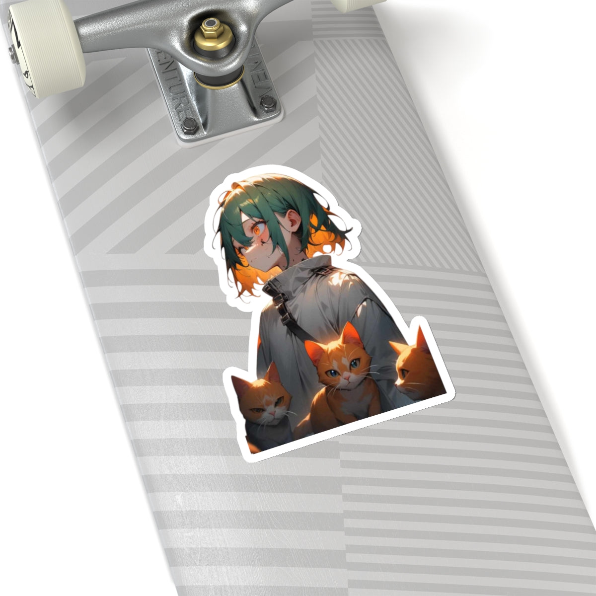 Stand out with the Crazy Cat Stickers available at Hey Nugget. Grab yours today!
