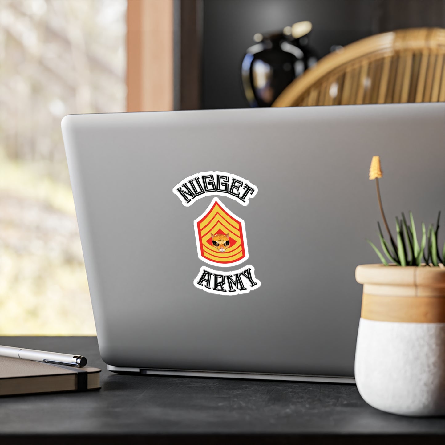 Stand out with the Nugget Army available at Hey Nugget. Grab yours today!