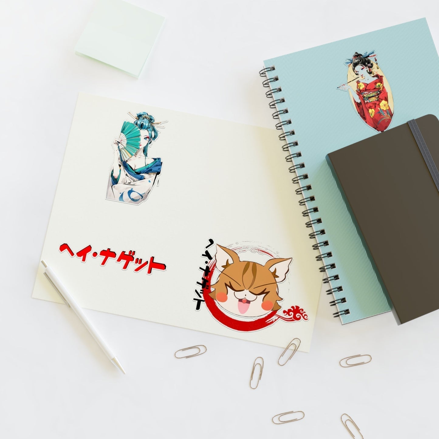 Stand out with the Tokyo NuggetSticker Sheets available at Hey Nugget. Grab yours today!