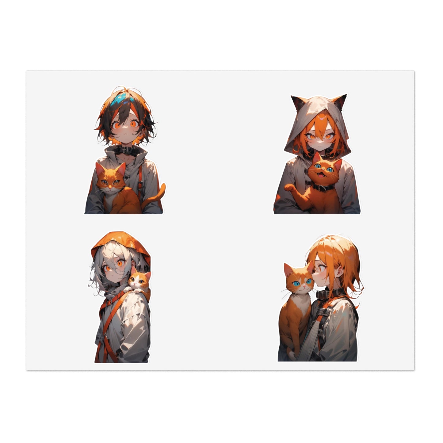Stand out with the Crazy Cat Sticker Sheets available at Hey Nugget. Grab yours today!