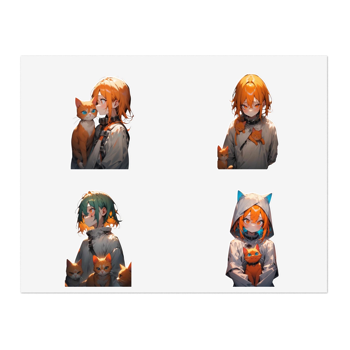 Stand out with the Crazy Cat Sticker Sheets available at Hey Nugget. Grab yours today!