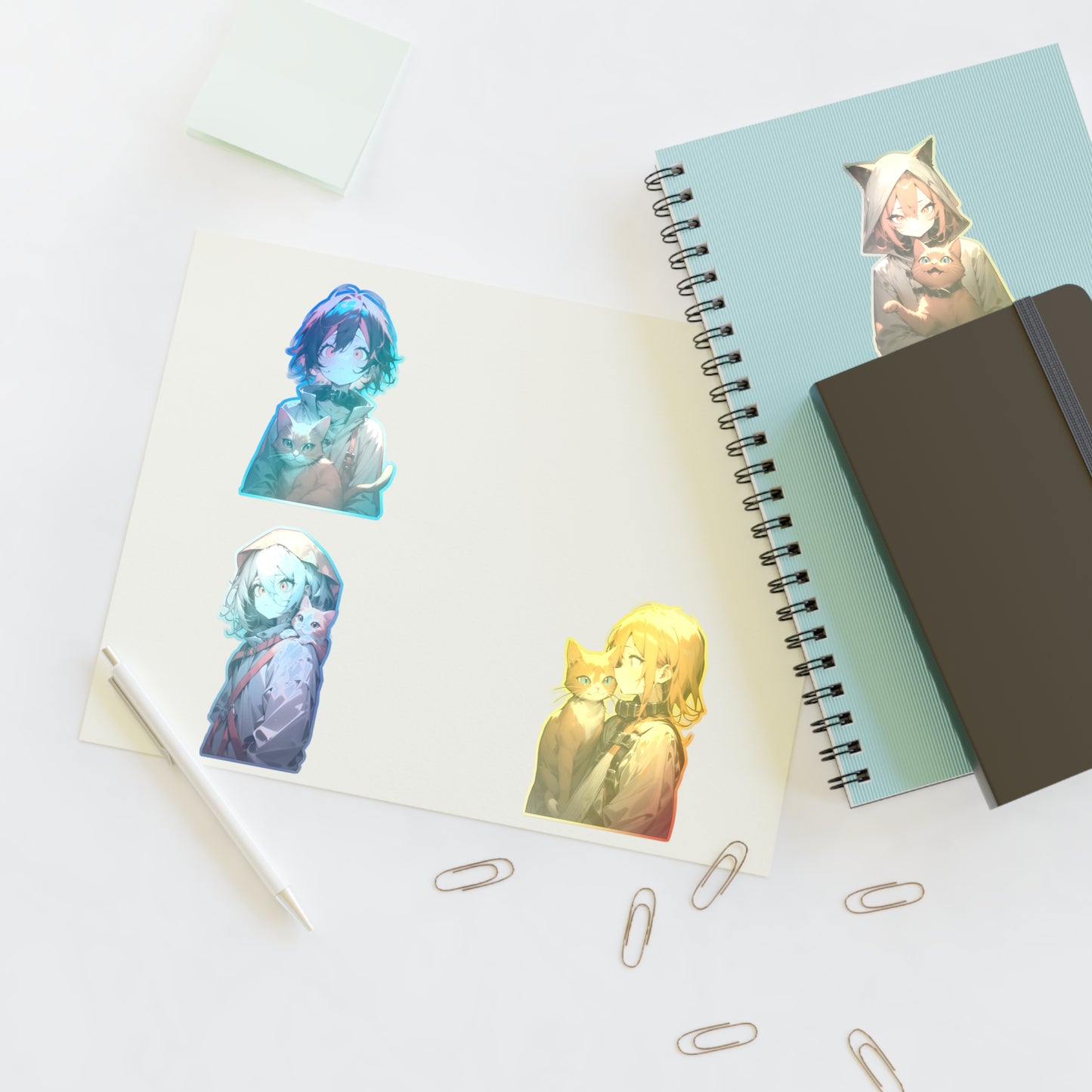 Stand out with the Crazy Cat Sticker Sheets available at Hey Nugget. Grab yours today!
