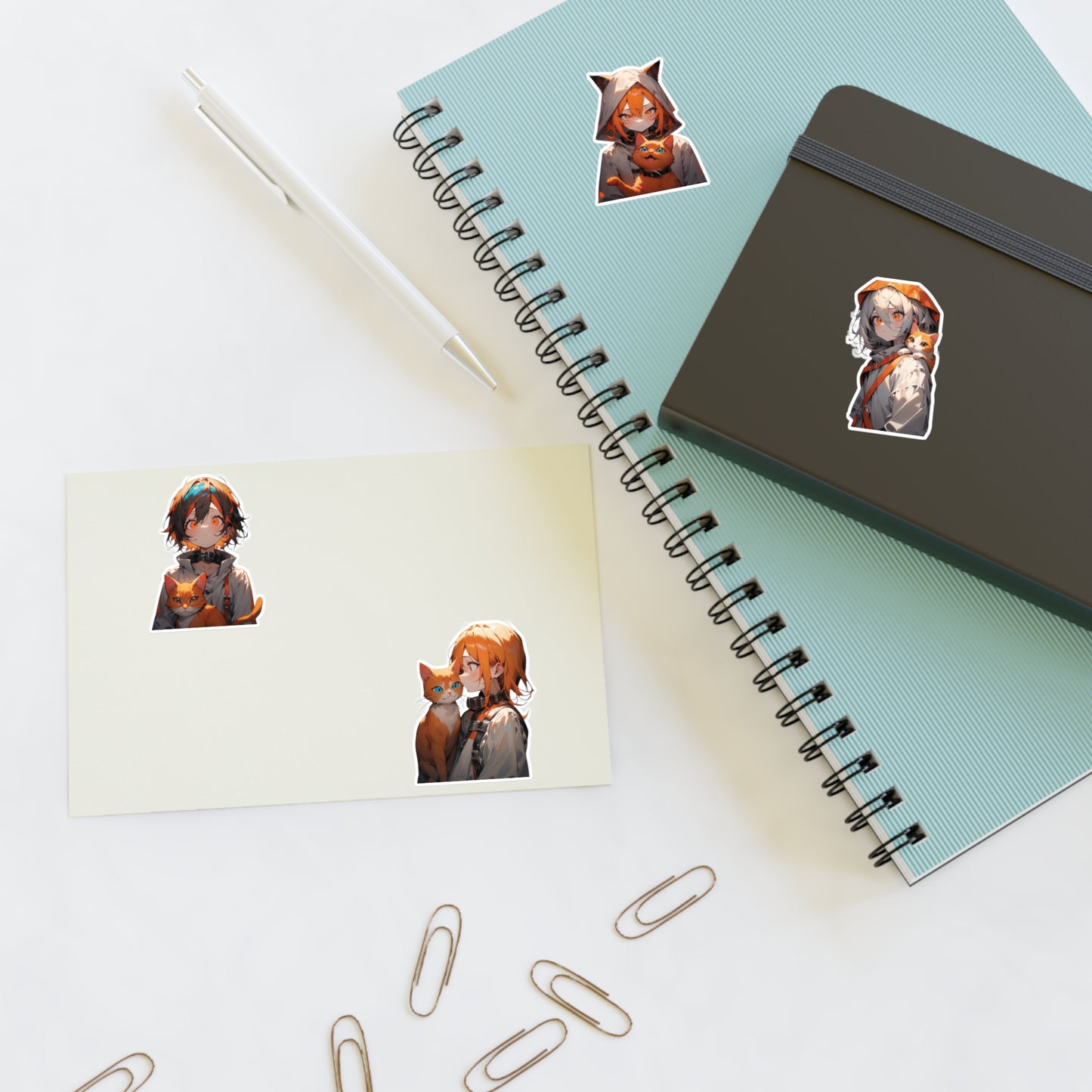 Stand out with the Crazy Cat Sticker Sheets available at Hey Nugget. Grab yours today!