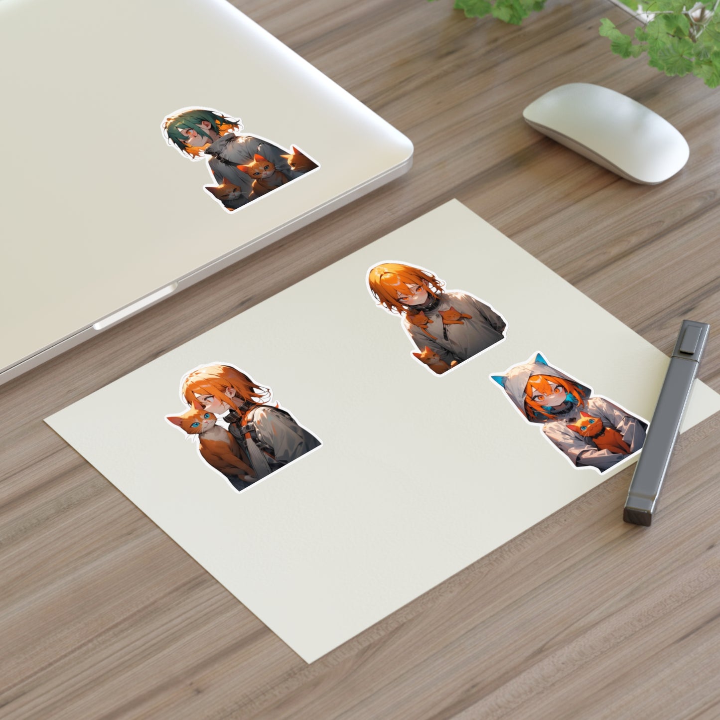 Stand out with the Crazy Cat Sticker Sheets available at Hey Nugget. Grab yours today!