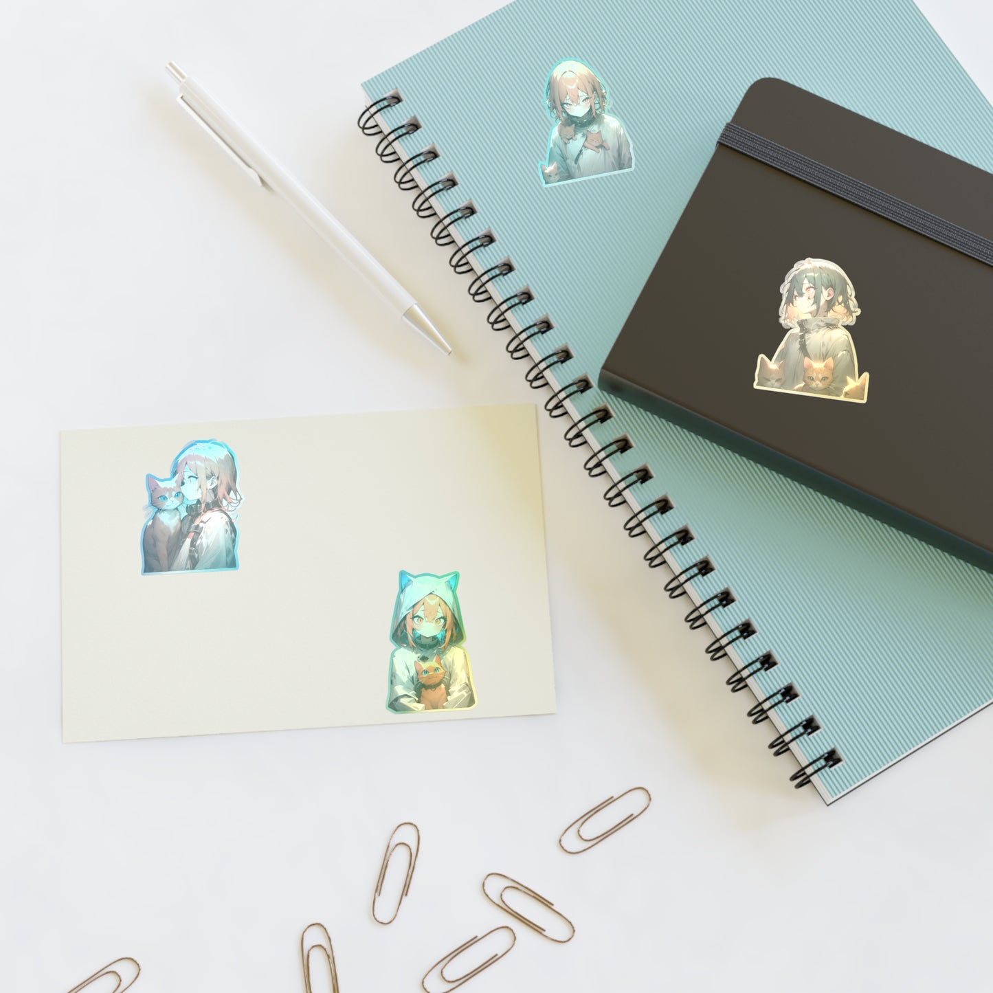 Stand out with the Crazy Cat Sticker Sheets available at Hey Nugget. Grab yours today!