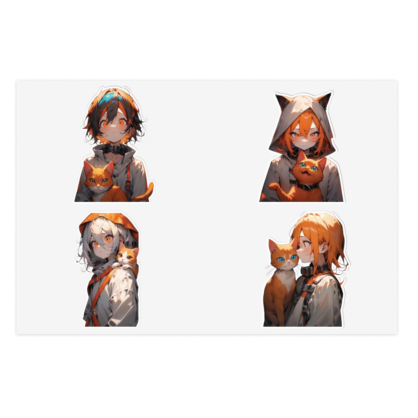 Stand out with the Crazy Cat Sticker Sheets available at Hey Nugget. Grab yours today!