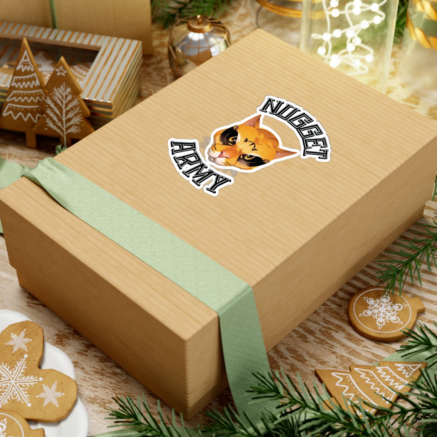 Stand out with the Nugget Army available at Hey Nugget. Grab yours today!