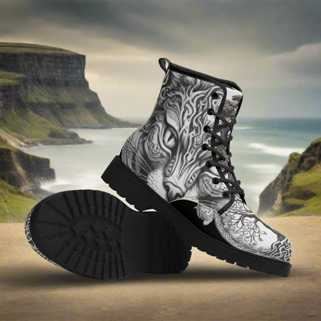Stand out with the Nordic Kitty Womens Leather Boots available at Hey Nugget. Grab yours today!