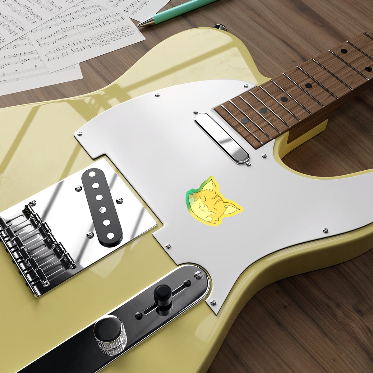 Stand out with the Holographic Die-cut Stickers available at Hey Nugget. Grab yours today!