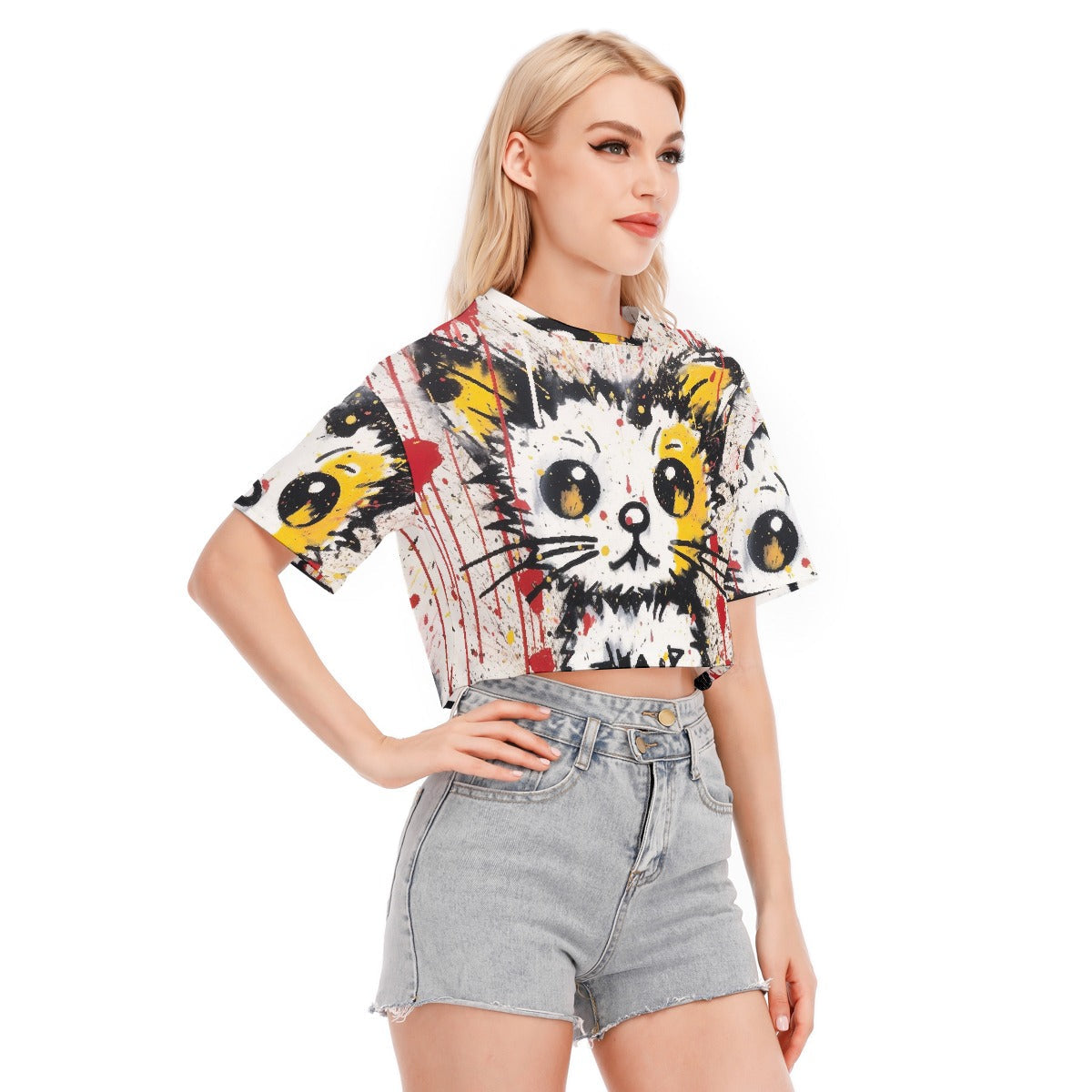 Stand out with the Nugget's Women's Cropped T-shirt available at Hey Nugget. Grab yours today!