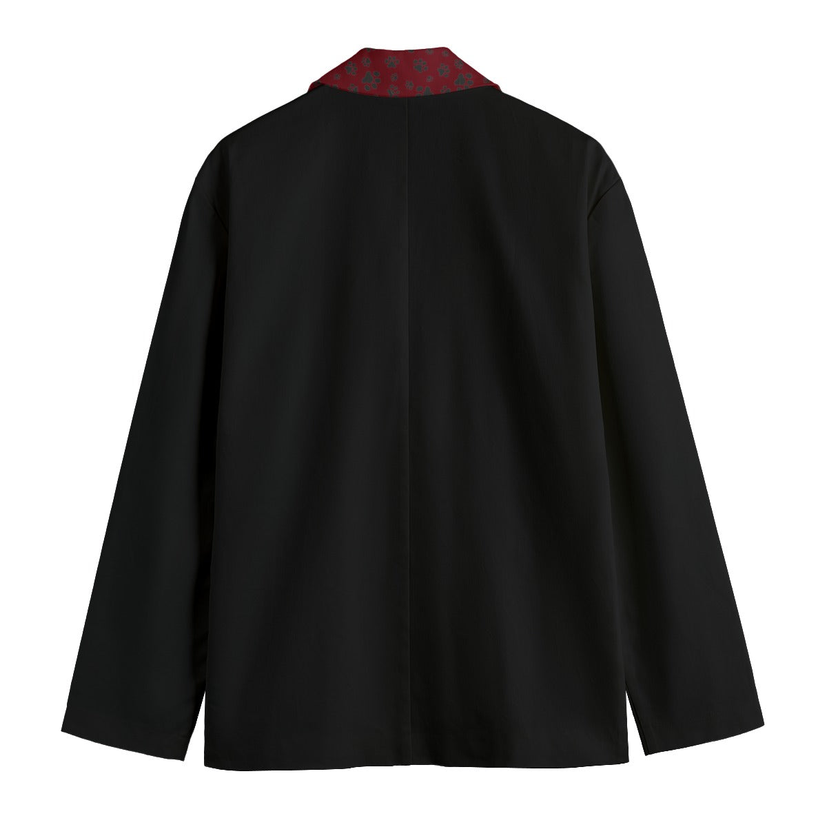 Stand out with the Men's Casual Flat Lapel Collar Blazer available at Hey Nugget. Grab yours today!