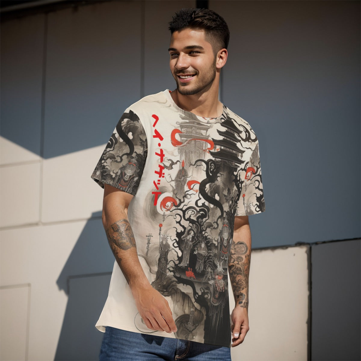 Stand out with the Tokyo Nugget Men's T-Shirt available at Hey Nugget. Grab yours today!
