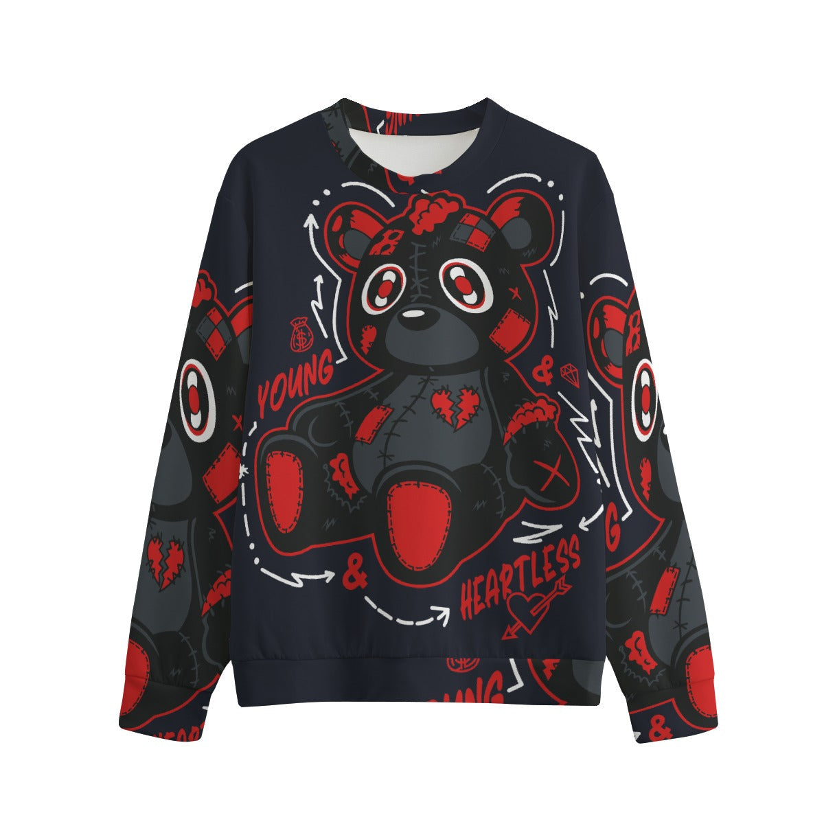 Stand out with the Young and Heartless Unisex Sweatshirt available at Hey Nugget. Grab yours today!