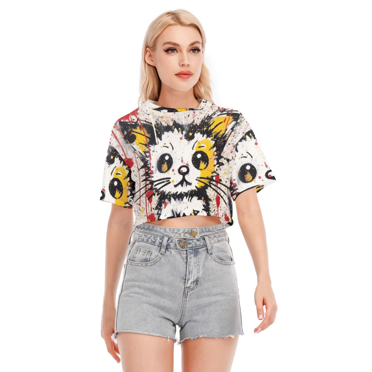 Stand out with the Nugget's Women's Cropped T-shirt available at Hey Nugget. Grab yours today!