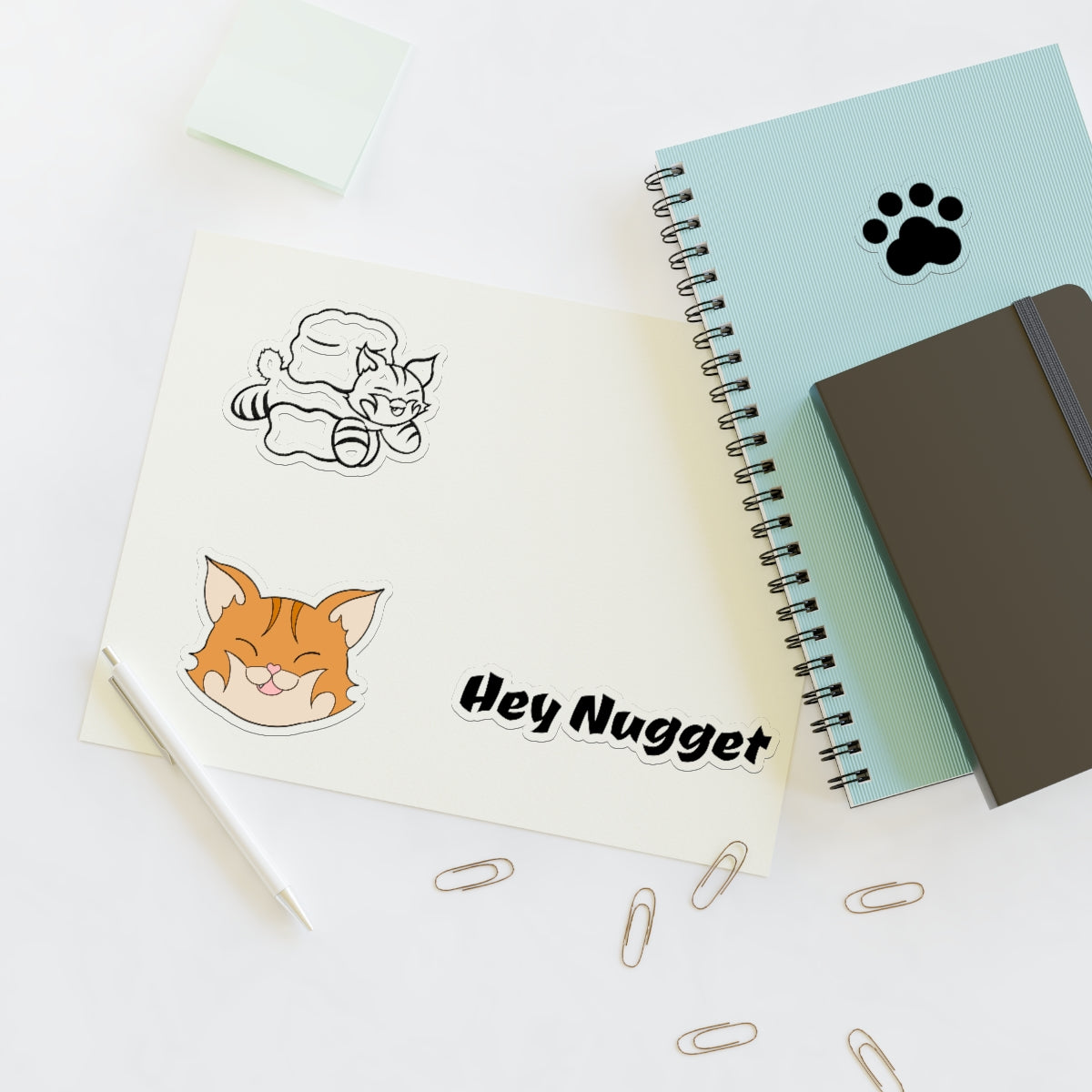 Stand out with the Sticker Sheets available at Hey Nugget. Grab yours today!