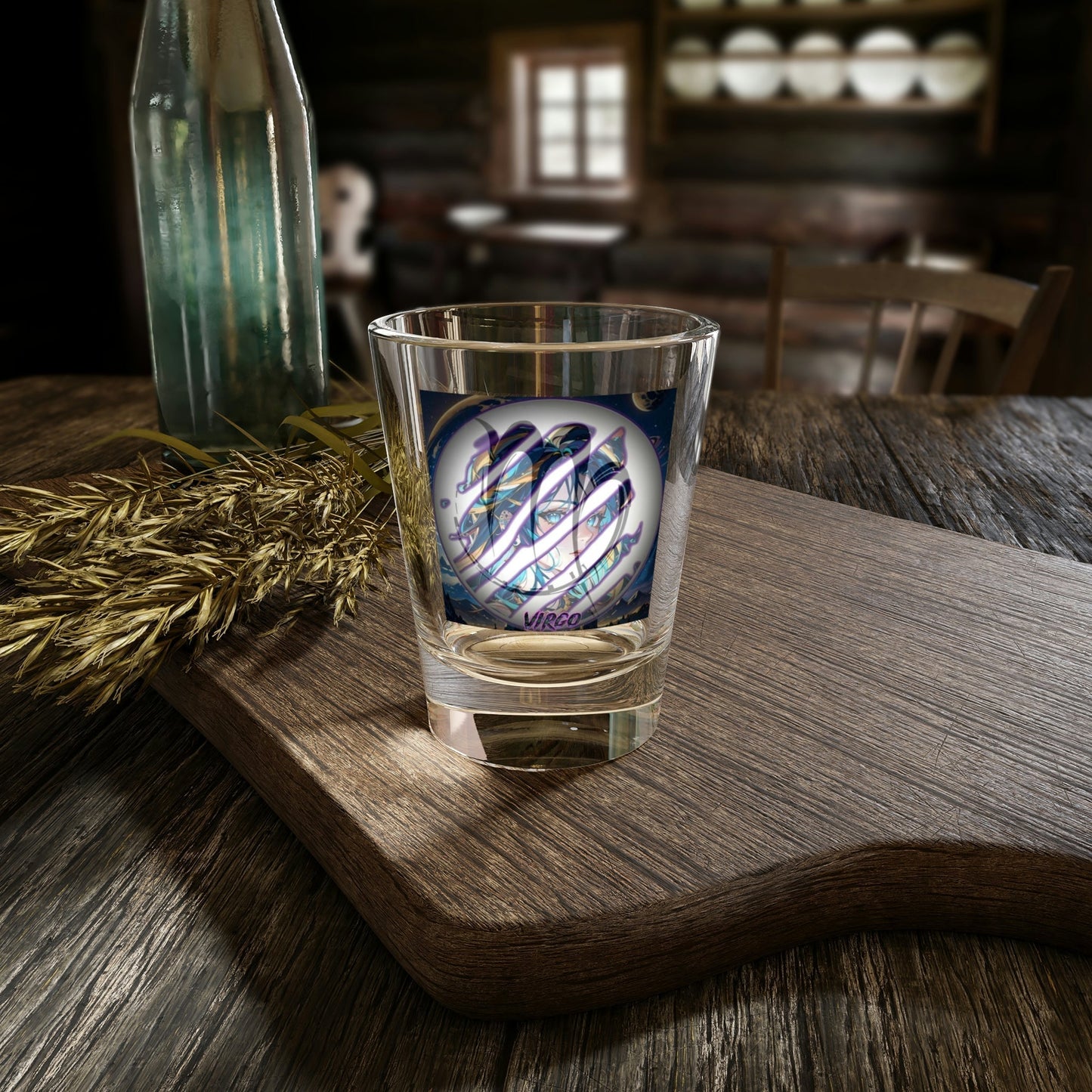 Stand out with the Zodiac Virgo Shot Glass, 1.5oz available at Hey Nugget. Grab yours today!
