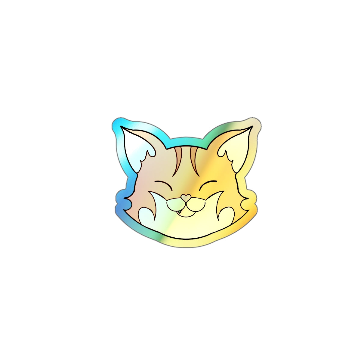 Stand out with the Holographic Die-cut Stickers available at Hey Nugget. Grab yours today!
