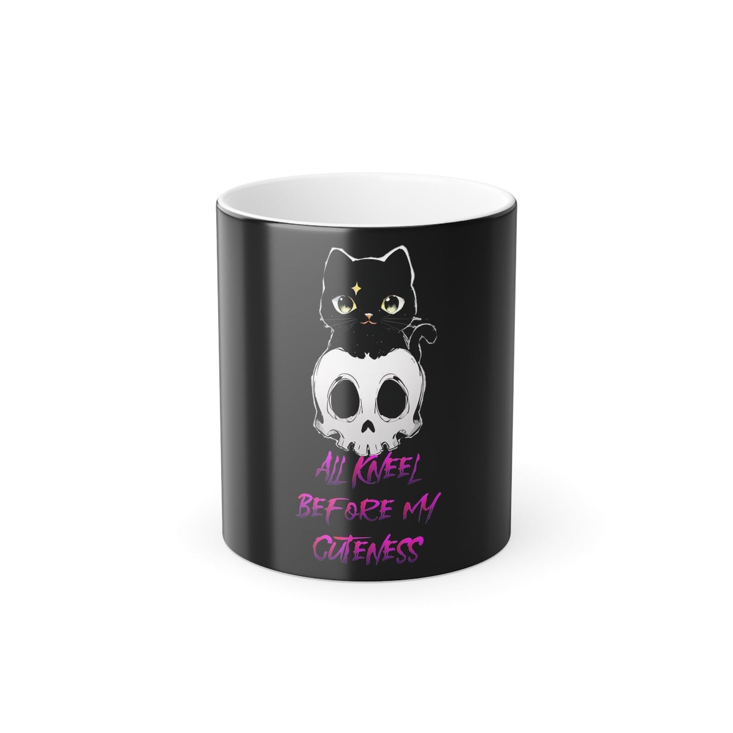 Stand out with the Color Morphing Mug, 11oz available at Hey Nugget. Grab yours today!